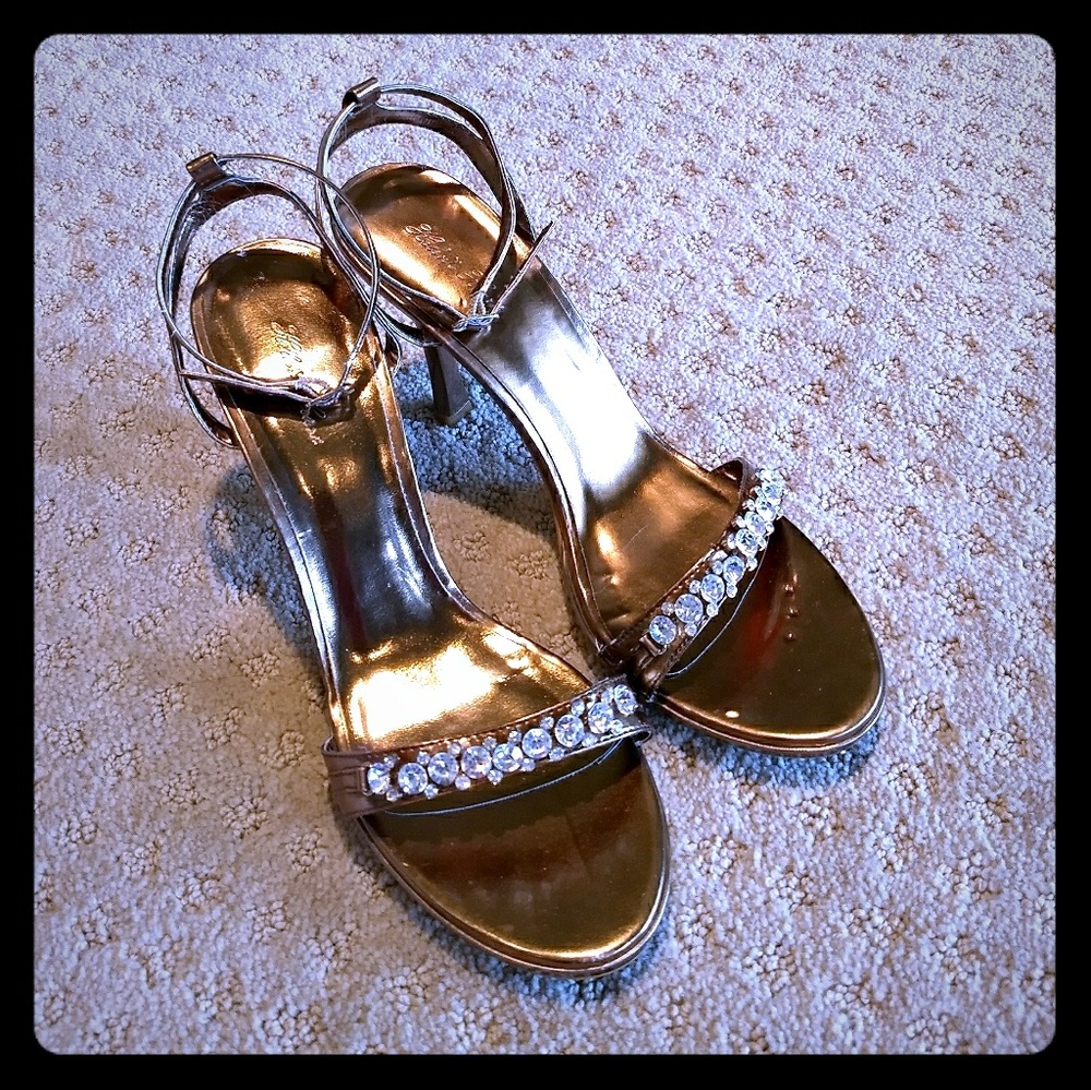 ❤️Helen's Heart Glod Women's Formal Heel